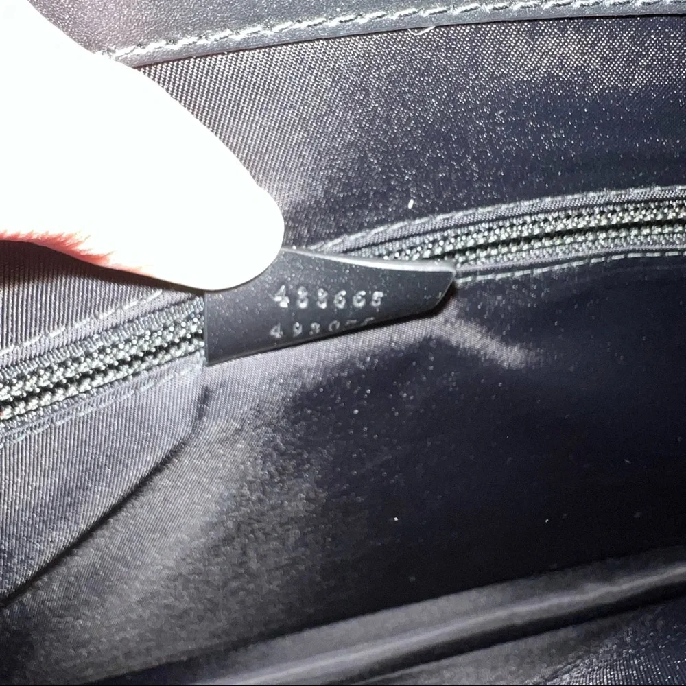 GUCCI WEB WRISTLET SUPREME CLUTCH GG MONOGRAM - Picture 6 of 9